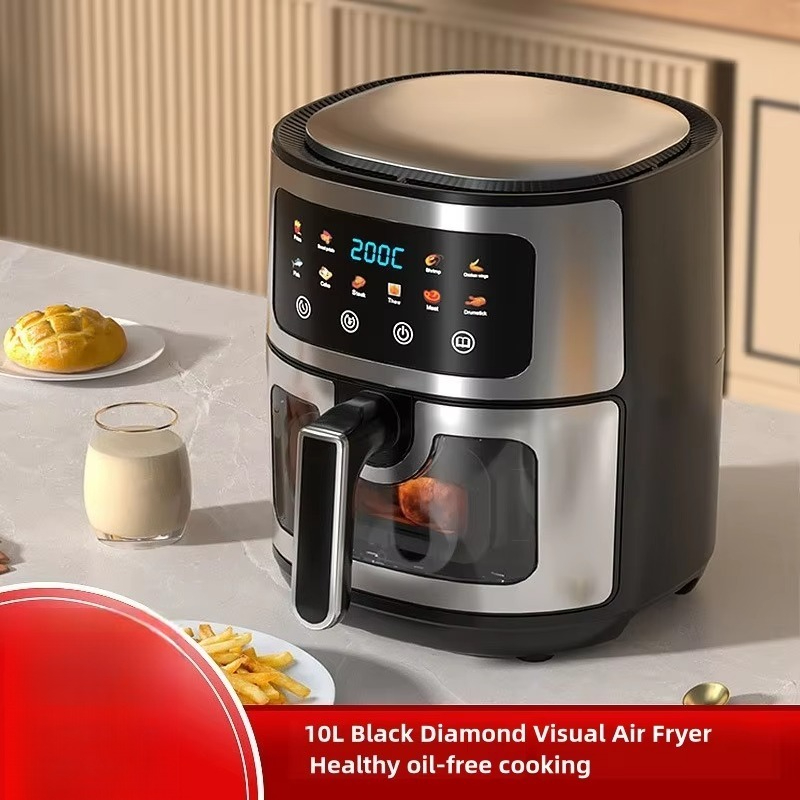 Wholesale 10L Black Air Fryer  - đánh giá và giá Food Snacks Healthy