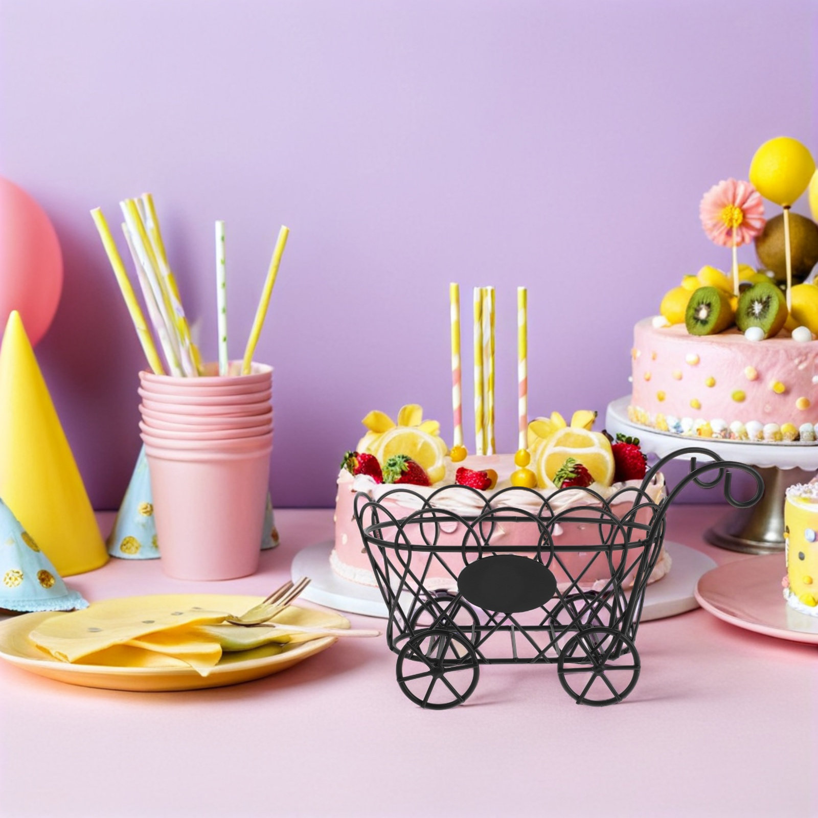 French Fries Basket Cradle Car - đánh giá và giá Food Snacks For Party
