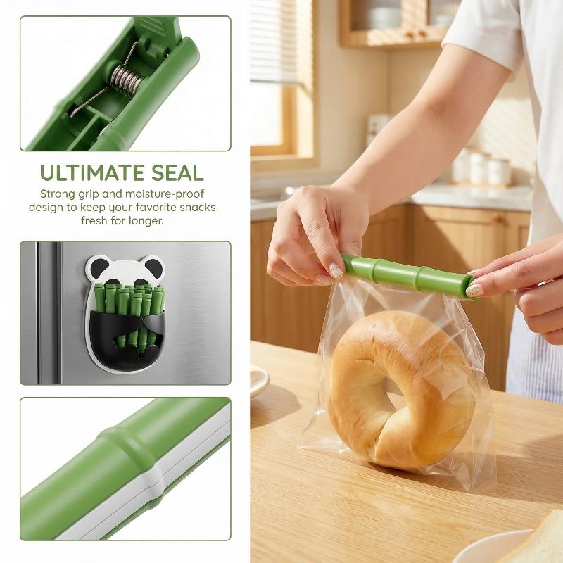 [E] 12PCS Panda Food Clips Sna - đánh giá và giá Food E Snacks