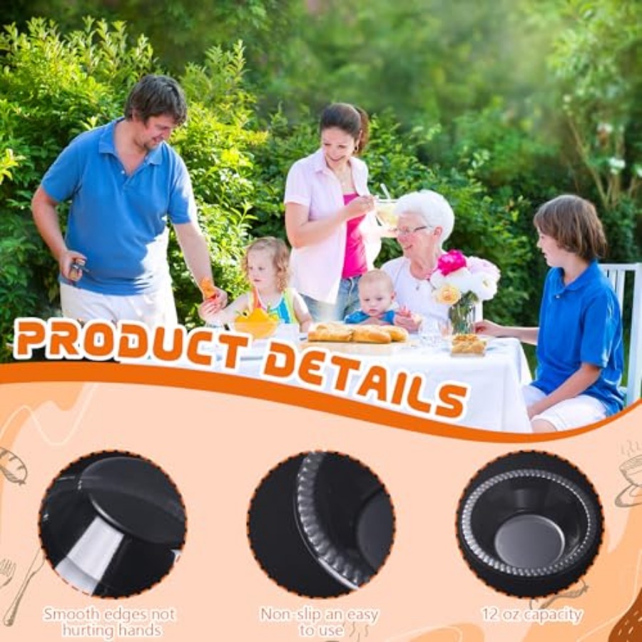 30 Pack 12 oz Disposable Plast - đánh giá và giá Food Snacks For Party