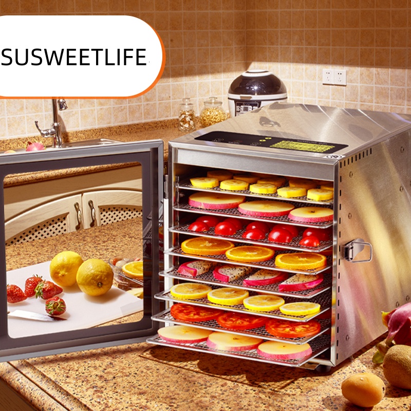 500W 8-Tray Large Capacity Foo - đánh giá và giá Food Snacks Healthy