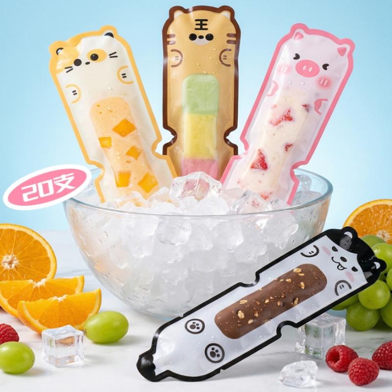 20 Pcs Cute Cartoon DIY Ice Po - đánh giá và giá Food Snacks Healthy