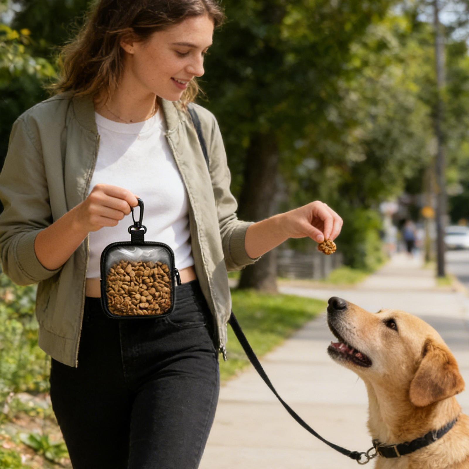 Portable Dog Treat Bag Puppy T - đánh giá và giá Food Snacks For Hiking
